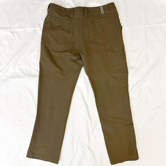Toad & Co Lightrail Lean Pants Men Size 34x29 Brown Slim Fit Chino - Picture 5 of 10